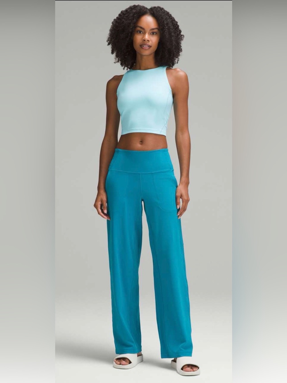 Lululemon Align High-Rise Wide-Leg Pant 31” – Hawaiian Blue